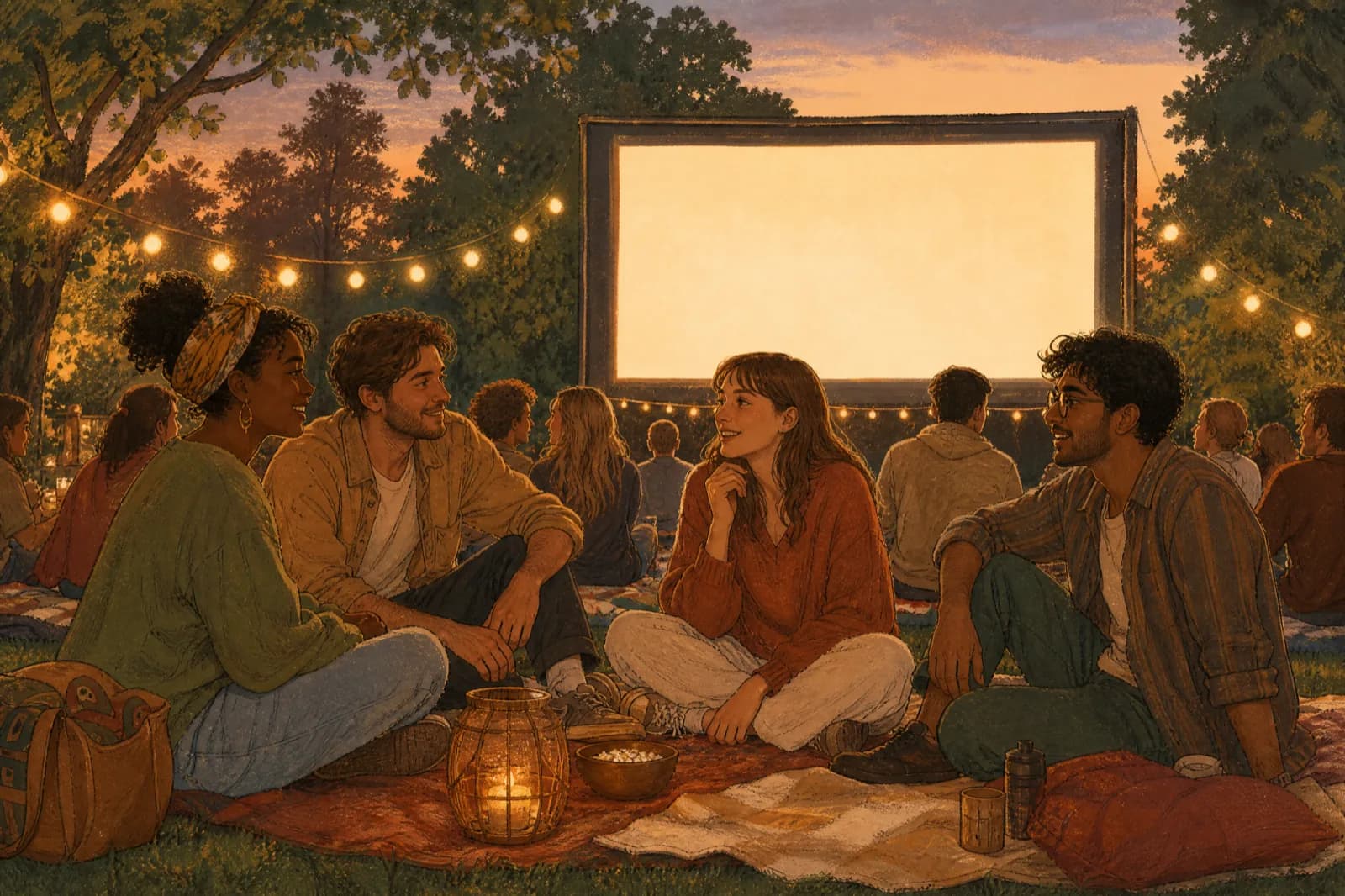 Freiluftkino: Warum Open-Air-Kino Freundschaften wachsen lässt